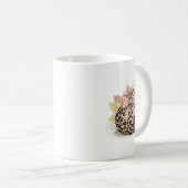 Niedliches Halloween Fall Pumpkin Shirt Women Leop Kaffeetasse (VorderseiteRechts)