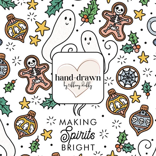 Niedliches Halloween-Foto Feiertagskarte