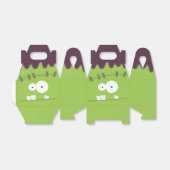Niedliches Halloween-Frankenstein-Monster-Gesicht Geschenkschachtel (Ungefaltet)