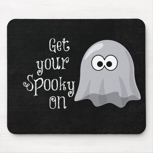 Niedliches Halloween-Geist, spöttelt euch an Mousepad (Vorne)