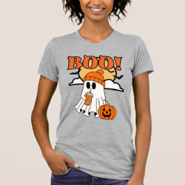 Niedliches Halloween-Geistersippen auf einem Eisgi T-Shirt