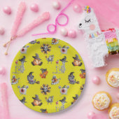 Niedliches Halloween-Gesamtdesign Pappteller (Party)