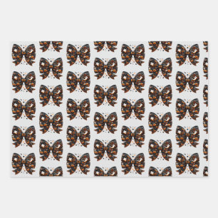 Niedliches Halloween-Geschenkpapier Geschenkpapier Set