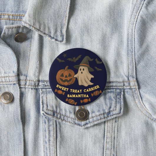 Niedliches Halloween - Gespenster, Fledermäuse & C Button (Beispiel)