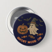 Niedliches Halloween - Gespenster, Fledermäuse & C Button (Vorne & Hinten)