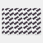 Niedliches Halloween Ghost-Boo-Zeichen Geschenkpapier Set (Vorderseite 3)