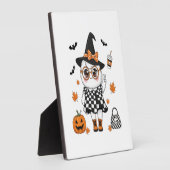 Niedliches Halloween-Ghost Fotoplatte (Seite)