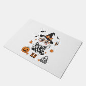 Niedliches Halloween-Ghost Fußmatte (Schrägansicht)