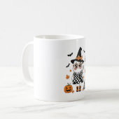 Niedliches Halloween-Ghost Kaffeetasse (Vorderseite Links)