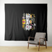 Niedliches Halloween Ghost Nurse Trio mit medizini Wandteppich (Beispiel (Horizontal))