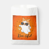 Niedliches Halloween Ghost Pumpkin Gewürz Personal Geschenktütchen (Vorderseite)