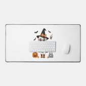 Niedliches Halloween-Ghost Schreibtischunterlage (Tastatur & Maus)