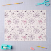 Niedliches Halloween Ghost & Spiderweb Muster Seidenpapier (Basteln)