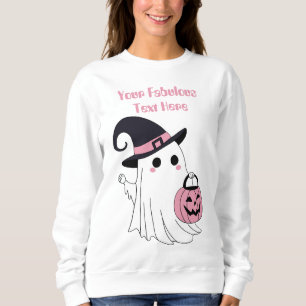 Niedliches Halloween-Ghost Sweatshirt