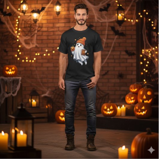 Niedliches Halloween-Ghost T-Shirt