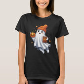 Niedliches Halloween-Ghost T-Shirt (Vorderseite)