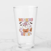 Niedliches Halloween Glas (Vorderseite)