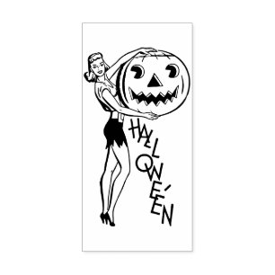 Niedliches Halloween Gummistempel