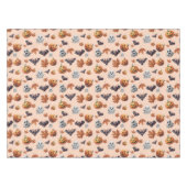 Niedliches Halloween-Herbstmuster Tischdecke (Vorderseite (Horizontal))