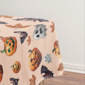 Niedliches Halloween-Herbstmuster Tischdecke (Beispiel)
