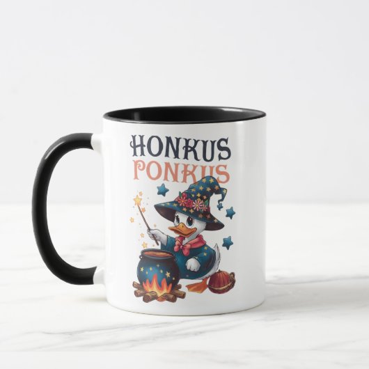 Niedliches Halloween Honkus Ponkus Goose Tasse (Links)