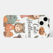 Niedliches Halloween iPhone Case - Ghost & Mummy S iPhone Hülle (Rückseite (Horizontal))