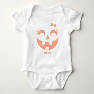 Niedliches Halloween Jack O' Lantern Baby Strampler