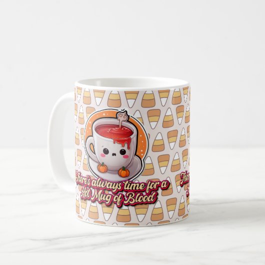 Niedliches Halloween! 👻 Kaffeetasse (Vorderseite Links)