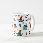 Niedliches Halloween Kaffeetasse (VorderseiteRechts)