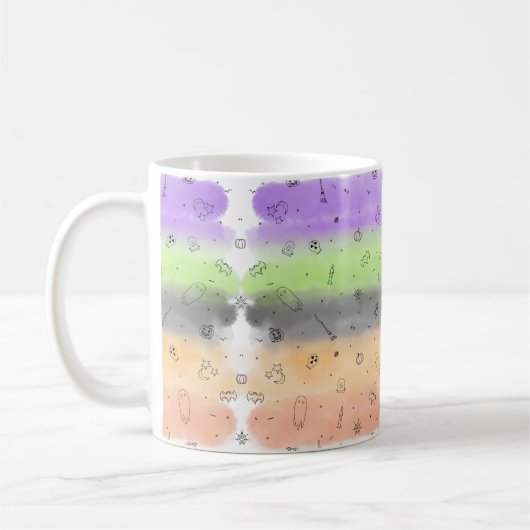 Niedliches Halloween! 👻 Kaffeetasse (Links)