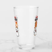 Niedliches Halloween-Katzen-Design im puranormalen Glas (Links)