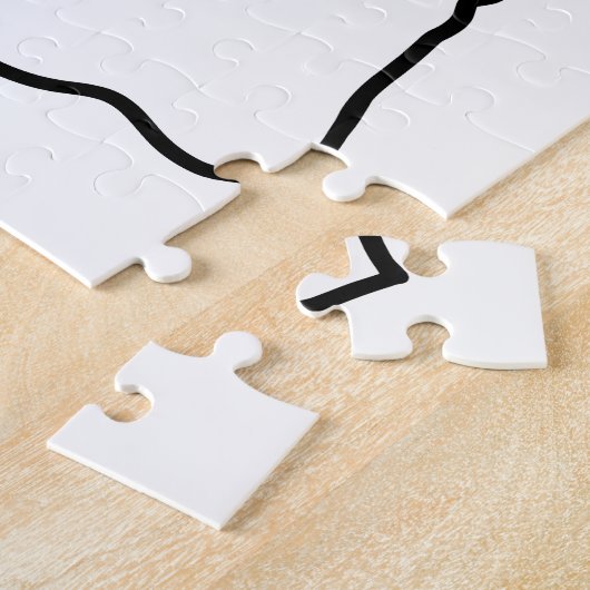 Niedliches Halloween-Katzen-Design im puranormalen Puzzle (Seite)