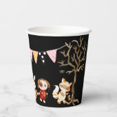 Niedliches Halloween-Kids-Kostüm-Party Pappbecher (Rückseite)