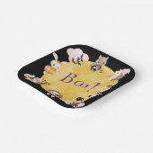 Niedliches Halloween-Kids-Kostüm-Party Pappteller (Gewinkelt)