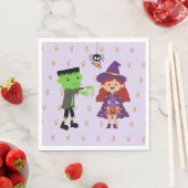Niedliches Halloween Kids-Party Serviette (Beispiel)