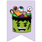 Niedliches Halloween Kids Party Supplier Wimpelkette (Zweite Fahne)