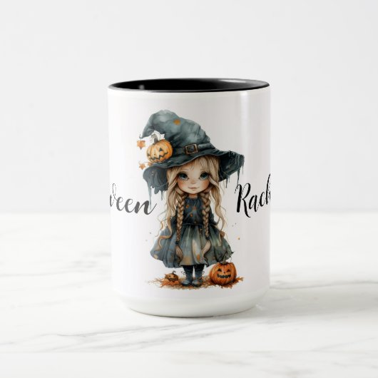 Niedliches Halloween-Kind Tasse (Zentrum)