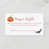 Niedliches Halloween-Kinderduschdiplom Begleitkarte (Vorderseite)