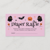 Niedliches Halloween-Kinderduschdiplom Begleitkarte (Vorderseite)