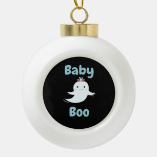Niedliches Halloween-Kindergeschenk für Baby Boo Keramik Kugel-Ornament
