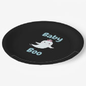 Niedliches Halloween-Kindergeschenk für Baby Boo Pappteller (Schrägansicht)