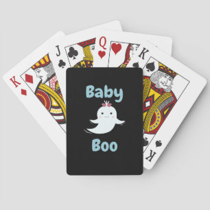 Niedliches Halloween-Kindergeschenk für Baby Boo Spielkarten