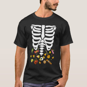 Niedliches Halloween Kostüm Kinder Männer Candy Ri T-Shirt