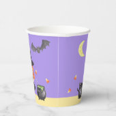 Niedliches Halloween-Kostüm Kinder Pappbecher (Rechts)