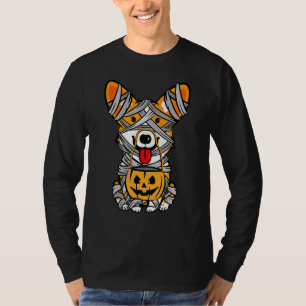 Niedliches Halloween-Kostüm Welsh Corgi Mummy Dog  T-Shirt