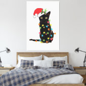 Niedliches Halloween Kostüm Welsh Corgi Mummy Hund Leinwanddruck (Insitu (Schlafzimmer))