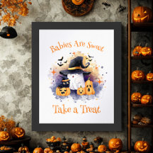 Niedliches Halloween Little Boo Baby Dusche Gefall