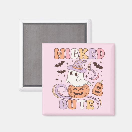 Niedliches Halloween Magnet (Vorderseite/Rückseite)