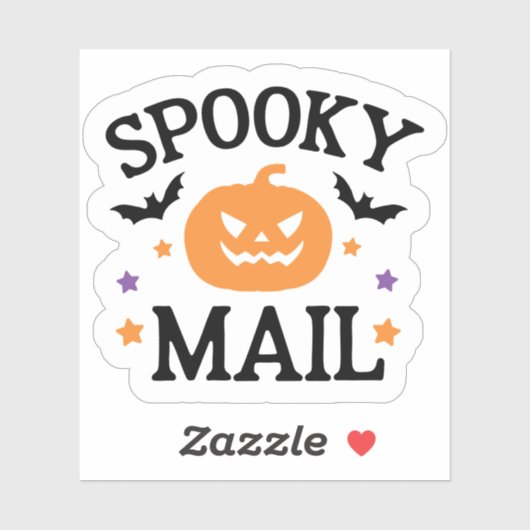 Niedliches Halloween Mail-Siegel Aufkleber (Blatt)