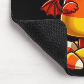 Niedliches Halloween-Maismonster Mousepad (Ecke)
